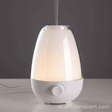 LED-ljus Ultrasonic Aroma luftfuktare